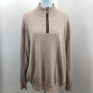 TASSO ELBA Men's 1/4 Zip Pullover Sweater